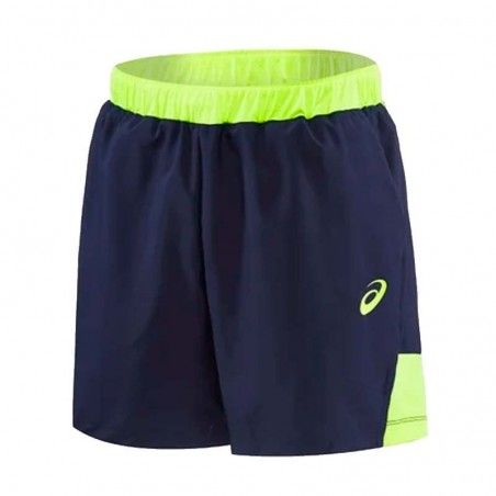 Asics -Asics Club 7in Shorts Grey/Yellow