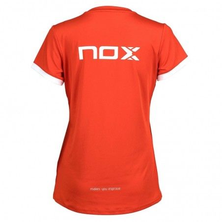 Nox -Camiseta Nox Team Mujer 2021 Rojo Nox -Camiseta Nox Team Mujer 2021 Rojo