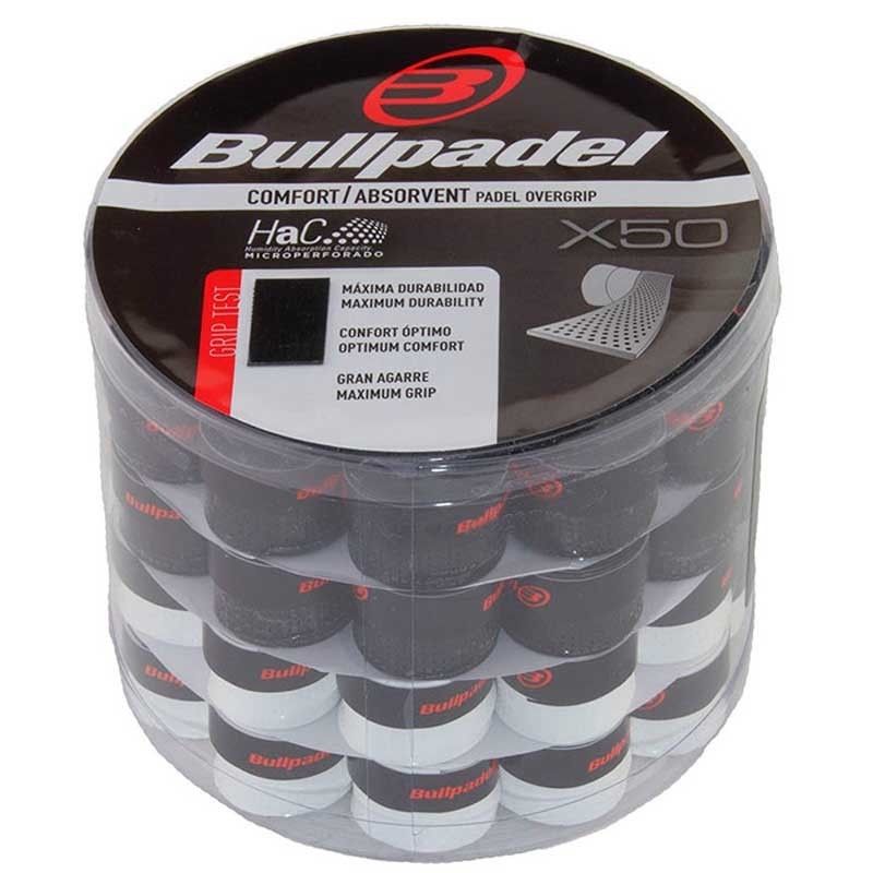 Bullpadel -Bullpadel Overgrips Bullpadel Preto-Branco