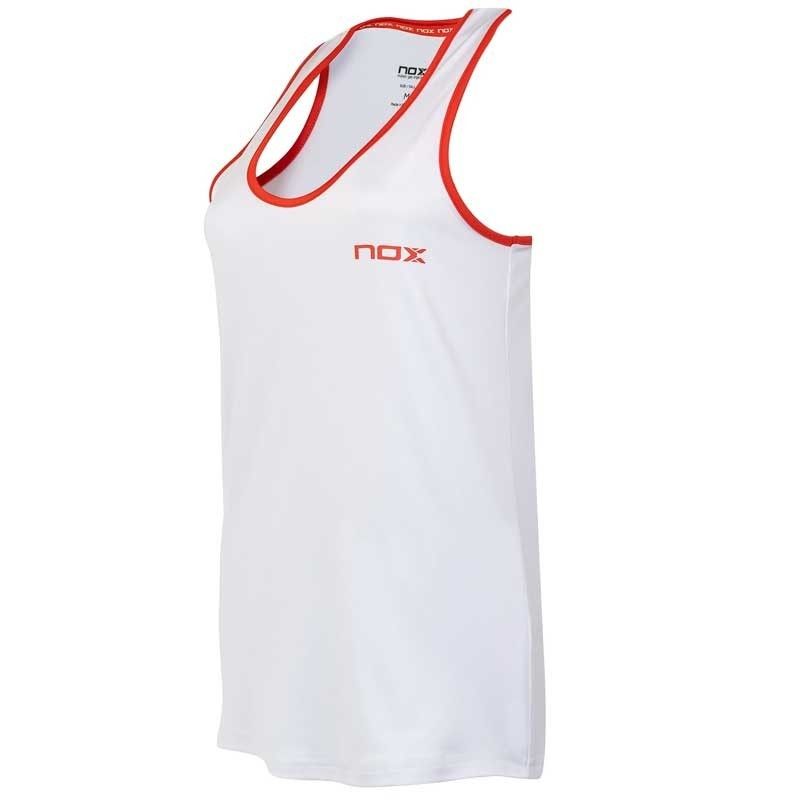 Nox -Camiseta Tirantes Nox Team Mujer 2021 Blanco