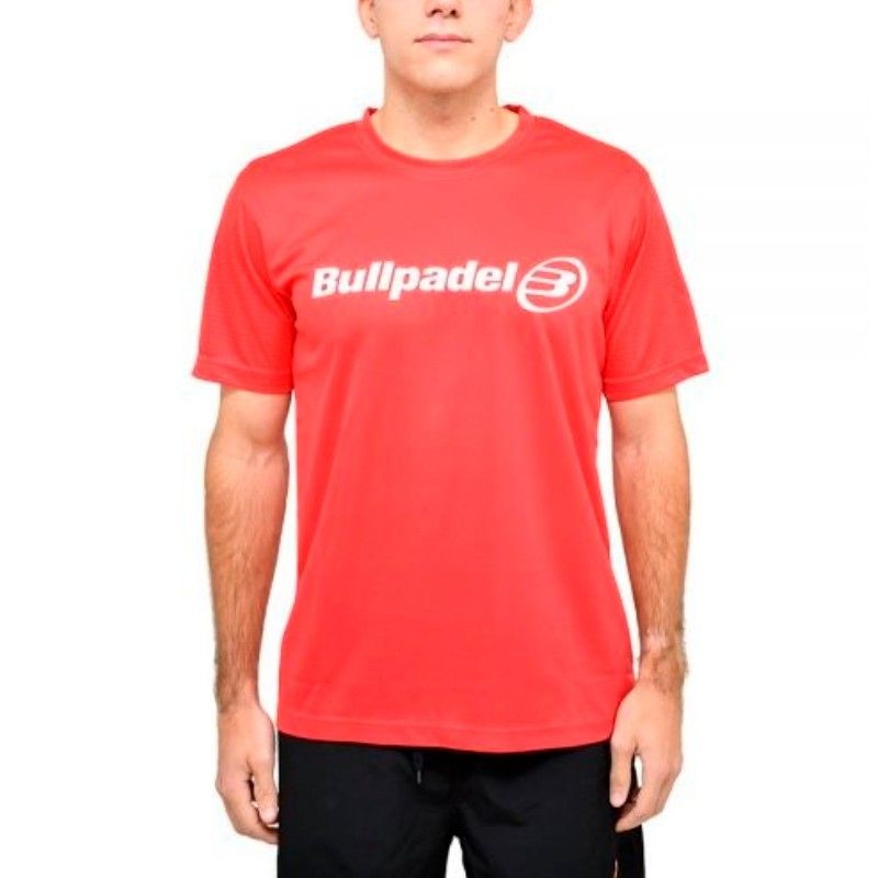 Bullpadel -Camiseta Bullpadel 2021 Rojo