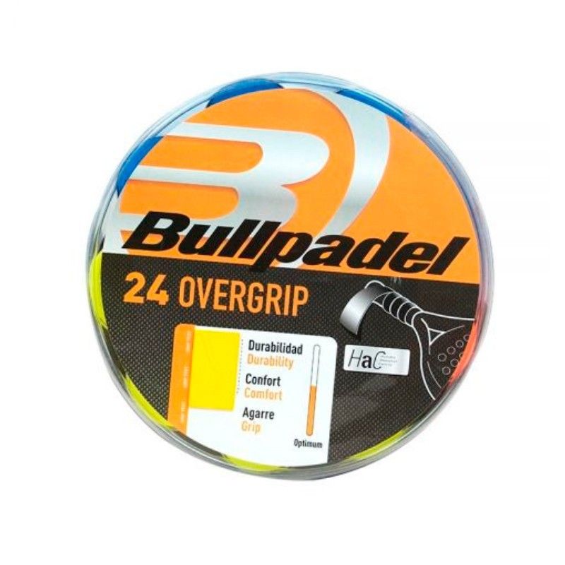Bullpadel -Cubo Overgrip Bullpadel Gb1605 X 24