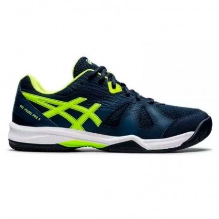 Asics -Asics Gel Padel Pro 5 Azul Verde Fluor 1041A302401