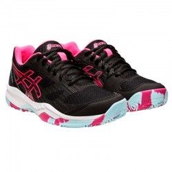 Asics -Asics Gel Padel Exclusive 6 Negro Rosa Mujer 1042A143003 2