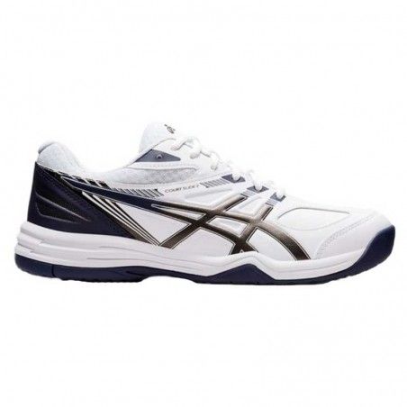 Asics -Asics Court Slide 2 Blanco Negro 1041A194 103