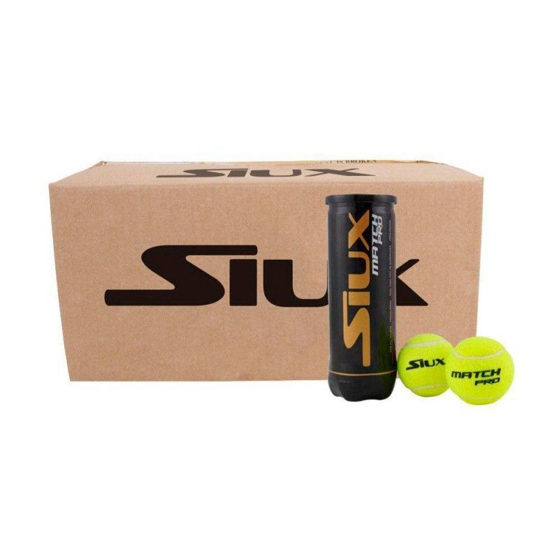 Siux -Box Of 24 Cans 3 Balls Siux Match Pro