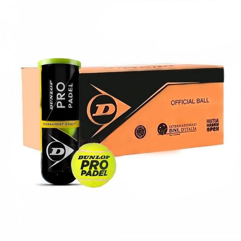 Dunlop -Dunlop Pro Padel Caixa 24 latas