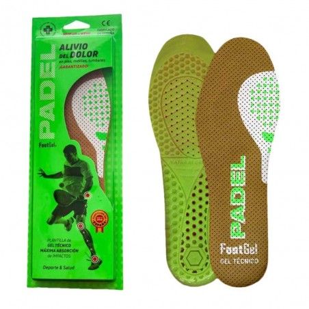 -Plantillas Footgel Padel Eucalipto