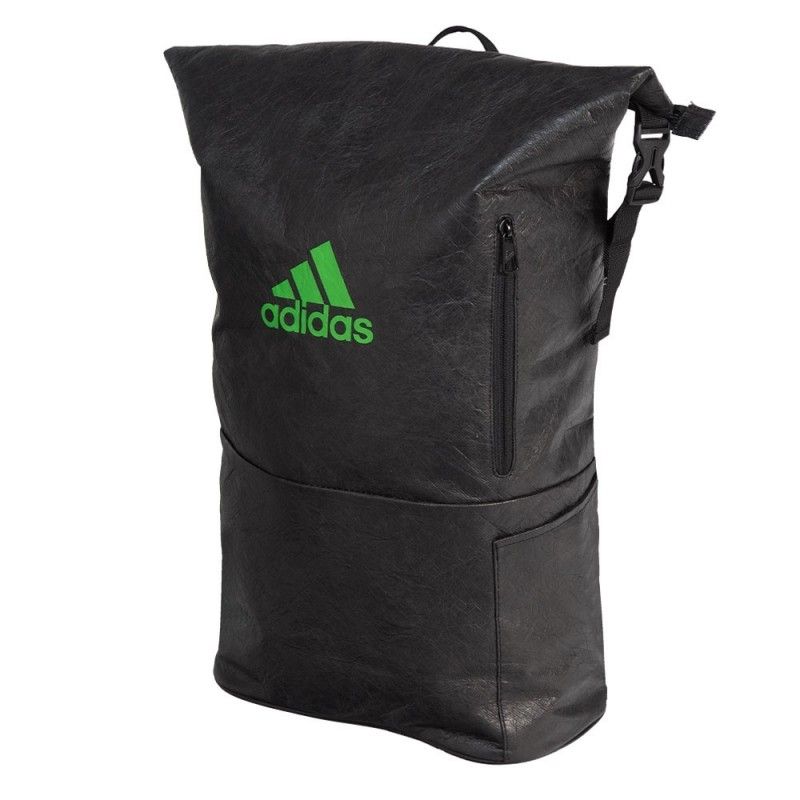 Adidas -Mochila Adidas Multigame Preta E Verde