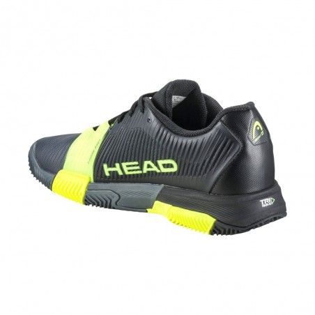 Head -Head Revolt Pro 4.0 Clay Black Shoes 273112 BKYE
