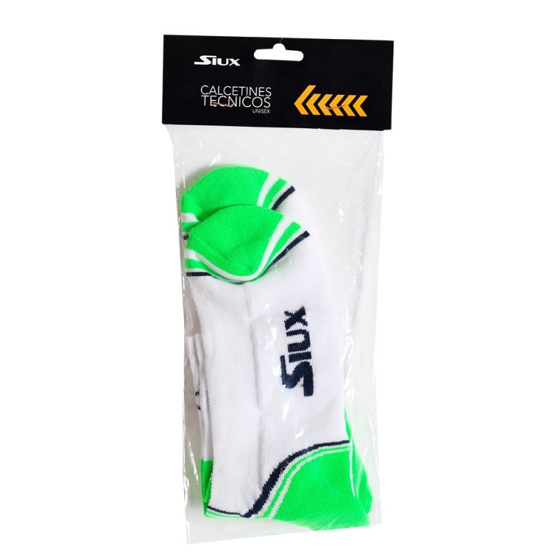 Siux -Calcetines Siux Blanco Verde