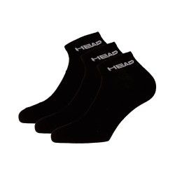 Head Tennis Sneaker Sock 3p Black