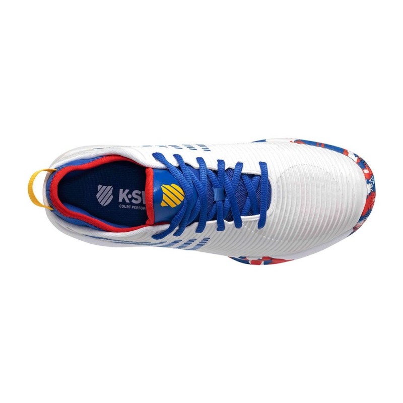 K SWISS -Kswiss Hypercourt Supreme Mixed White Blue 06615166
