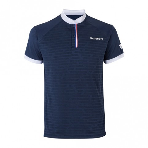 TECNIFIBRE -Navy blue Tecnifibre polo shirt