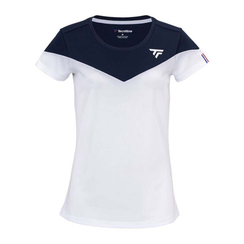 TECNIFIBRE -Camiseta Tecnifibre Perf White Woman