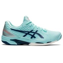 Asics -Asics Solution Speed Ff 2 Blanco Azul Mujer 1042a136 403