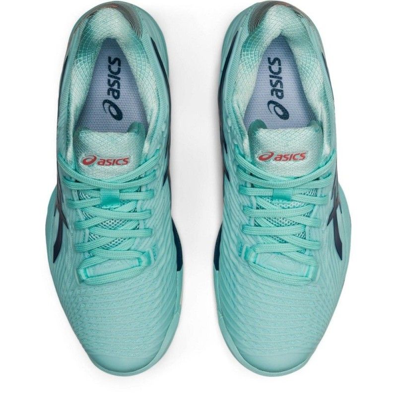 Asics -Asics Solution Speed Ff 2 Blanco Azul Mujer 1042a136 403