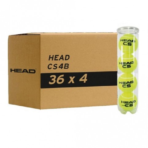 Head -Box Of 36 Cans Of 4 Head Cs Balls