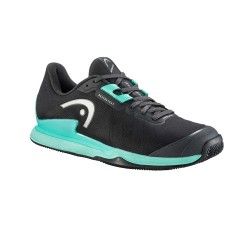 Head Sprint Pro 3.5 Sanyo Shoes Black Clay 273602 BKTE