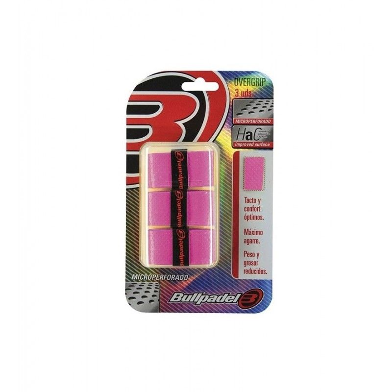 Bullpadel -Overgrip Bullpadel Gb 1201 Rosa Fluor