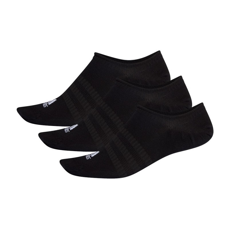 Adidas -Pacote De 3 Meias Pretas Adidas Light Nosh