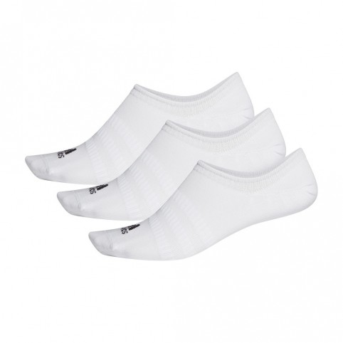 Adidas -Adidas Light Nosh 3 Pack Socks White