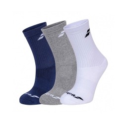 Babolat Long Socks x 3 pairs Multicolor