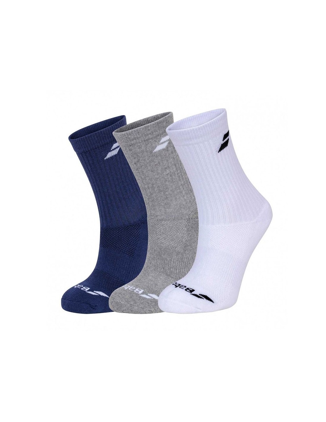 Babolat Long Socks x 3 pairs Multicolor Padel Socks