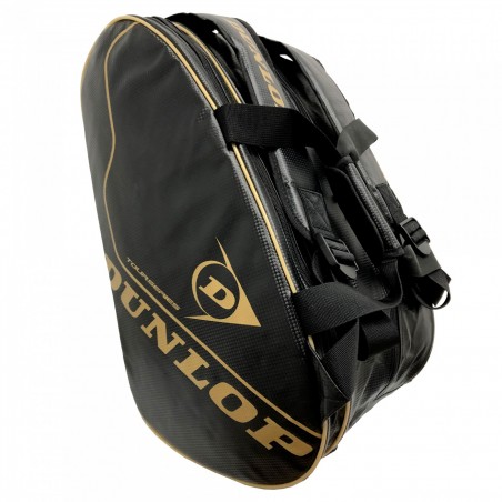 Dunlop -Black And Gold Dunlop Tour Intro Padel Bag