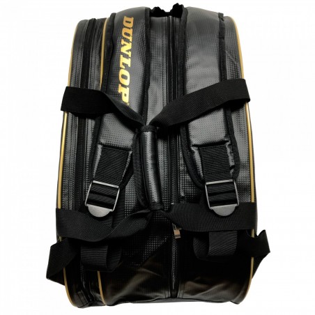 Dunlop -Black And Gold Dunlop Tour Intro Padel Bag