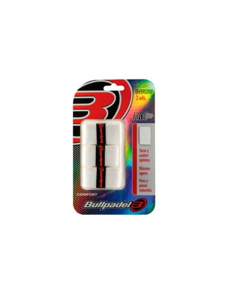 Bullpadel -Overgrip 3 Unidades Gb-1200 012 Branco 478668
