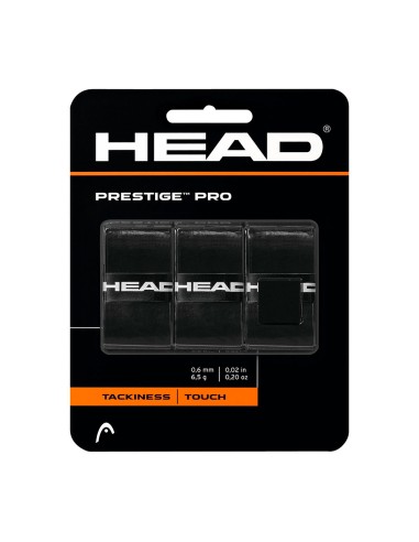 Head -Head Prestige Pro Overwrap 282009 Bk
