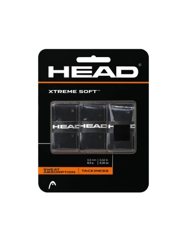 Head -Head Grip Xtremesoft Overwrap 285104 Bk