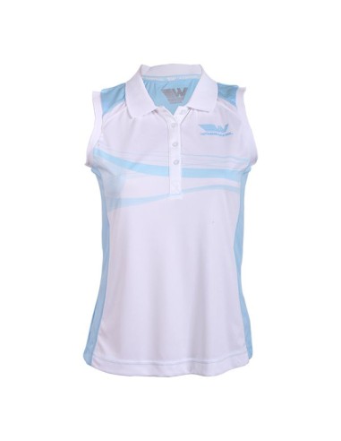WINGPADEL -Camiseta Wingpadel W-Lia Azul/Blanco