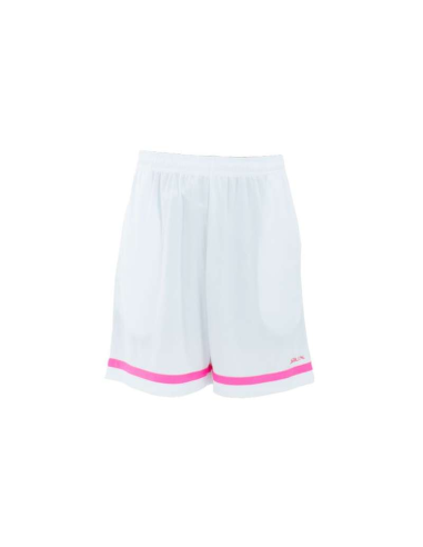 Siux -Shorts Siux Calixto Branco Rosa 40058.A51