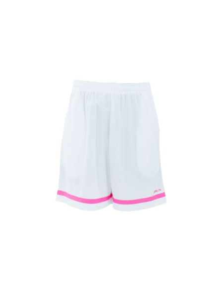 Siux -Shorts Siux Calixto Branco Rosa 40058.A51