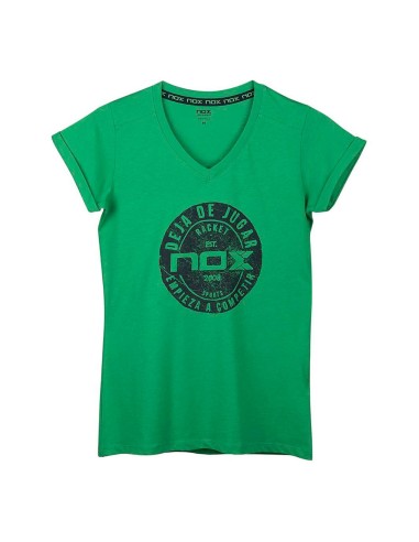 Nox -Maglietta Nox Basic Nox Verde Donna T18mcabnve