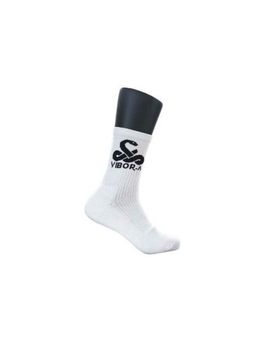 Vibor-a -Calcetines Vibor-A Media Caña Premium Blanco