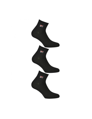 FILA -Pack of 3 Fila Socks F9303-200 Black