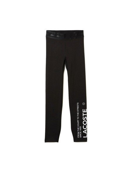 Lacoste -Lacoste Xf9264258 Women's Leggings Black