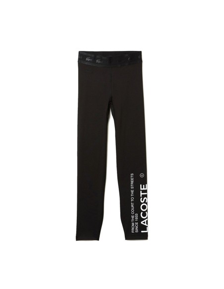 Lacoste -Lacoste Xf9264258 Women's Leggings Black
