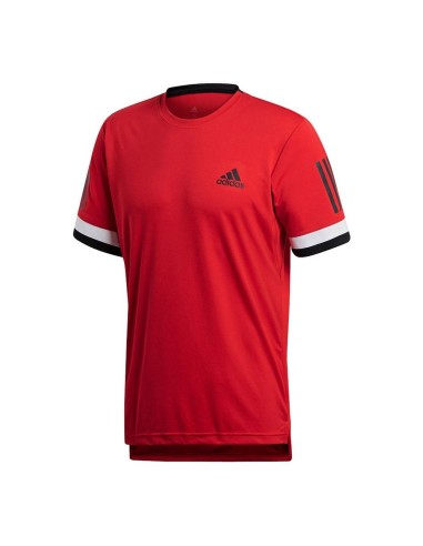 Adidas -Club 3str Red T-shirt Ce1424