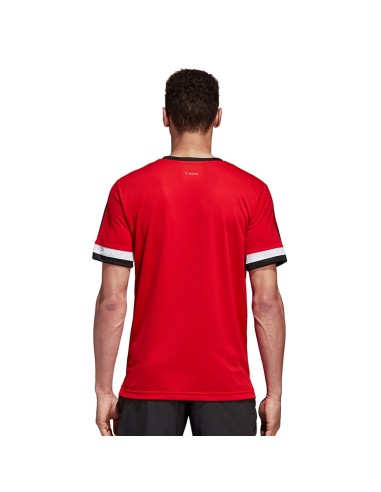 Adidas -Camiseta Club 3str Rojo Ce1424