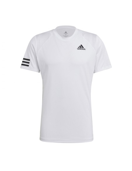 Adidas -Adidas Club 3str T-shirt Gl5401 Adidas -Adidas Club 3str T-shirt Gl5401