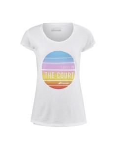 Babolat -Camiseta Babolat Exercise 4ws22445 1000 Mujer 2
