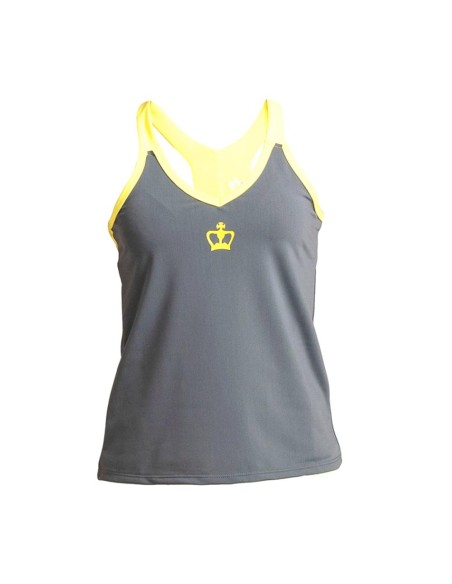 Black Crown -Camiseta Black Crown Helsinki Gris-Amarillo