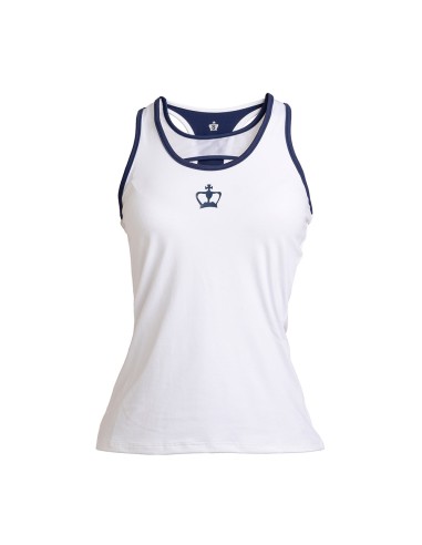 Black Crown -Camiseta Black Crown Milos Blanco-Azul