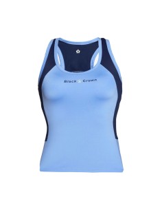 Black Crown -Camiseta Black Crown Santander Azul Cielo Mujer 2