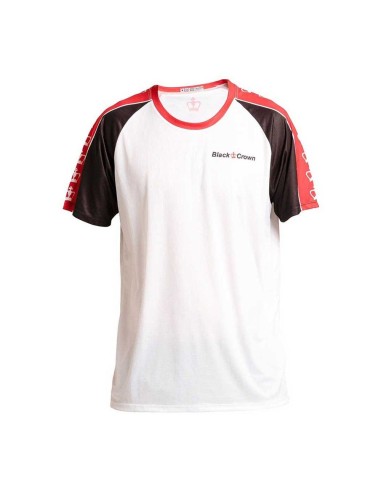 Black Crown -Camiseta Black Crown Turku Rojo-Blanco