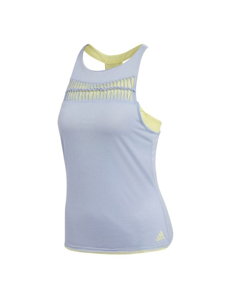 Adidas -Camiseta De Tirantes Adidas Mujer Ml Azul Cv9941
